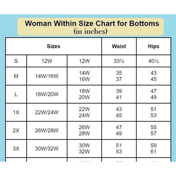 Woman Within Classic Fit Jeans 16WP Blue Denim Pull-On New with Defects - Picture 10 of 10